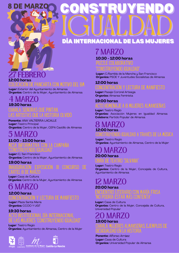 cartel programación 8m