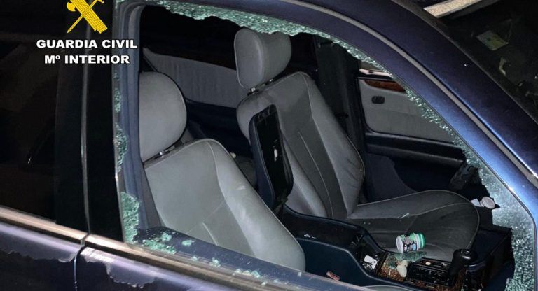 detenidos robo coches Almansa