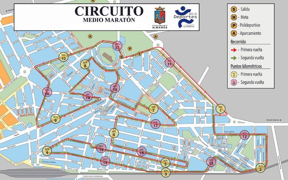 recorrido media maratón 2026