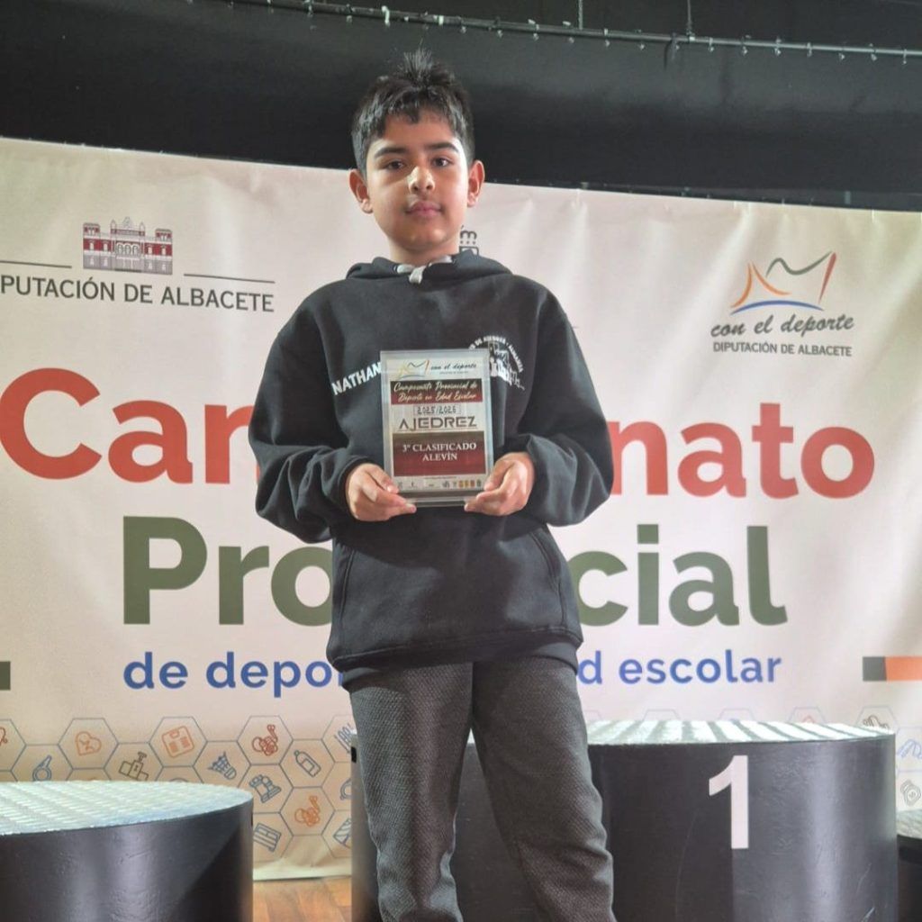 Nathan nadal club ajedrez Almansa
