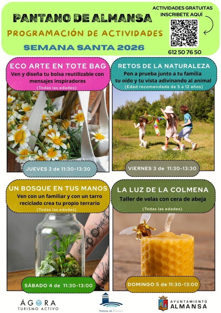 cartel actividades pantano