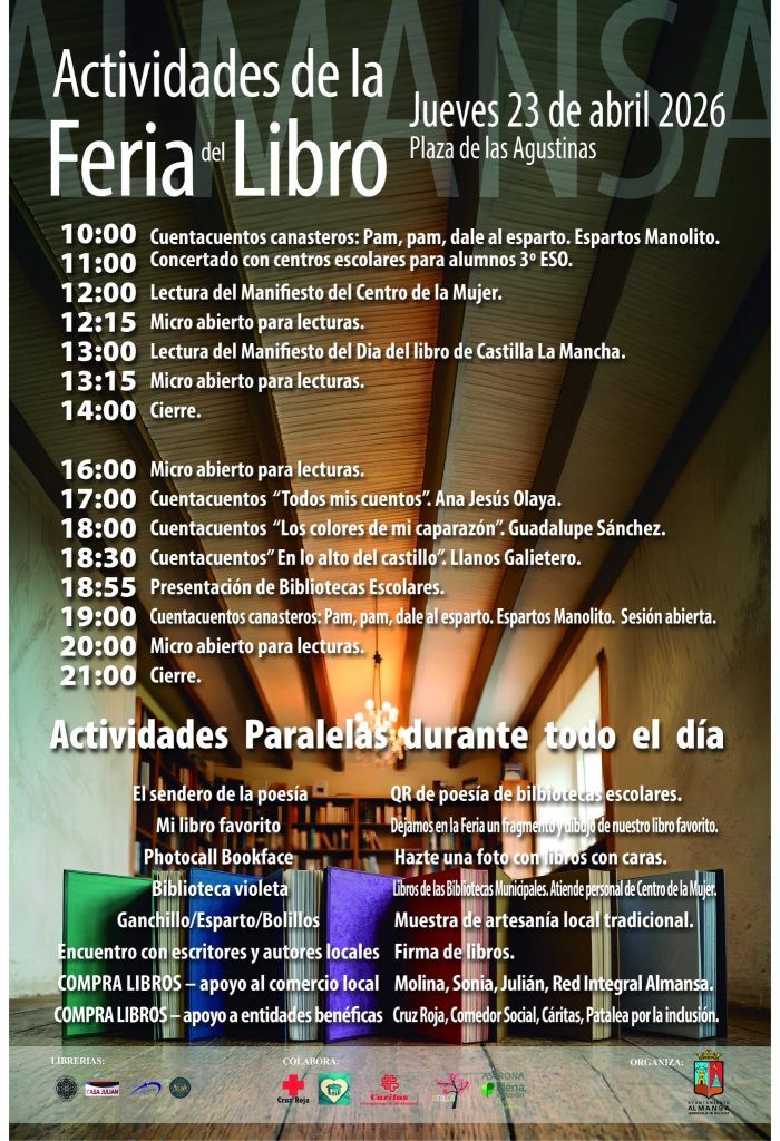 cartel feria libro