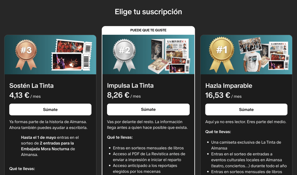 patreon la tinta de almansa