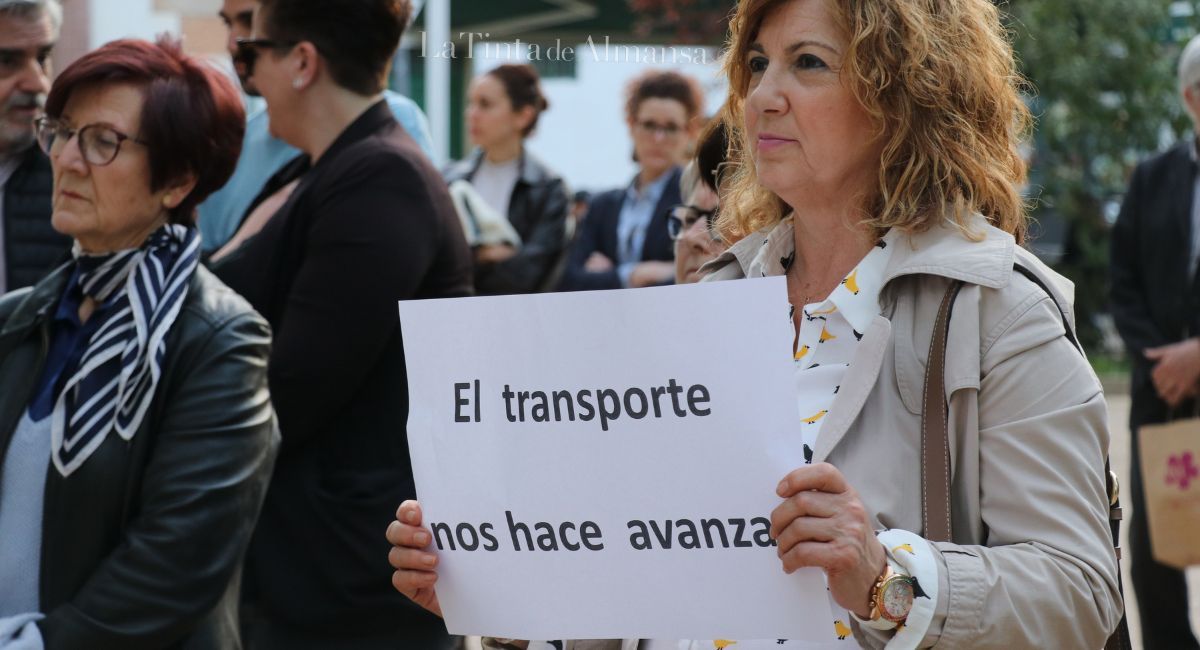 concentración tren almansa