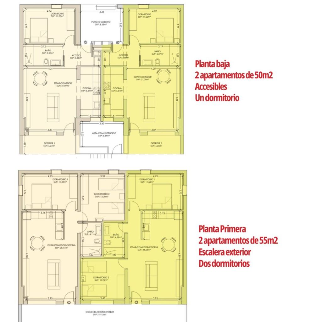 planos casas peones reforma