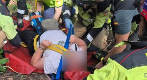 rescate senderista Yeste