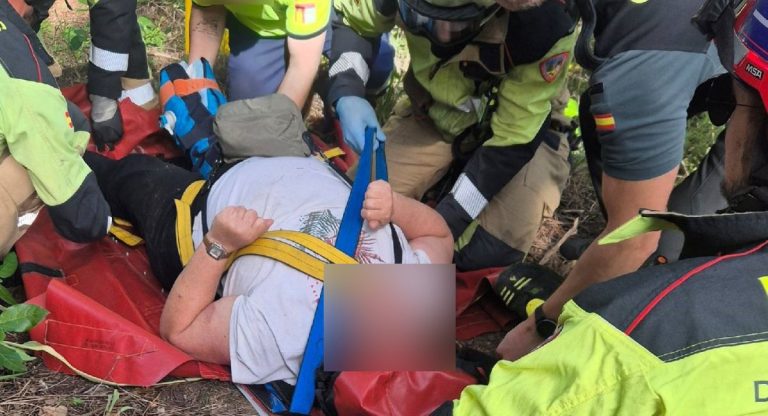 rescate senderista Yeste