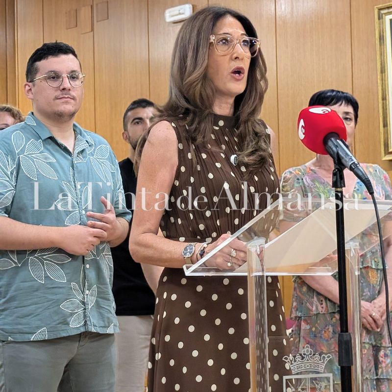pilar callado defiende su gestión en Almansa