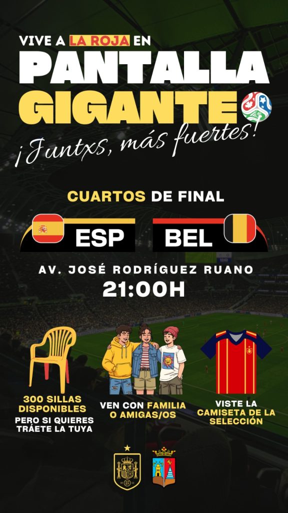 cartel pantallas españa mundial