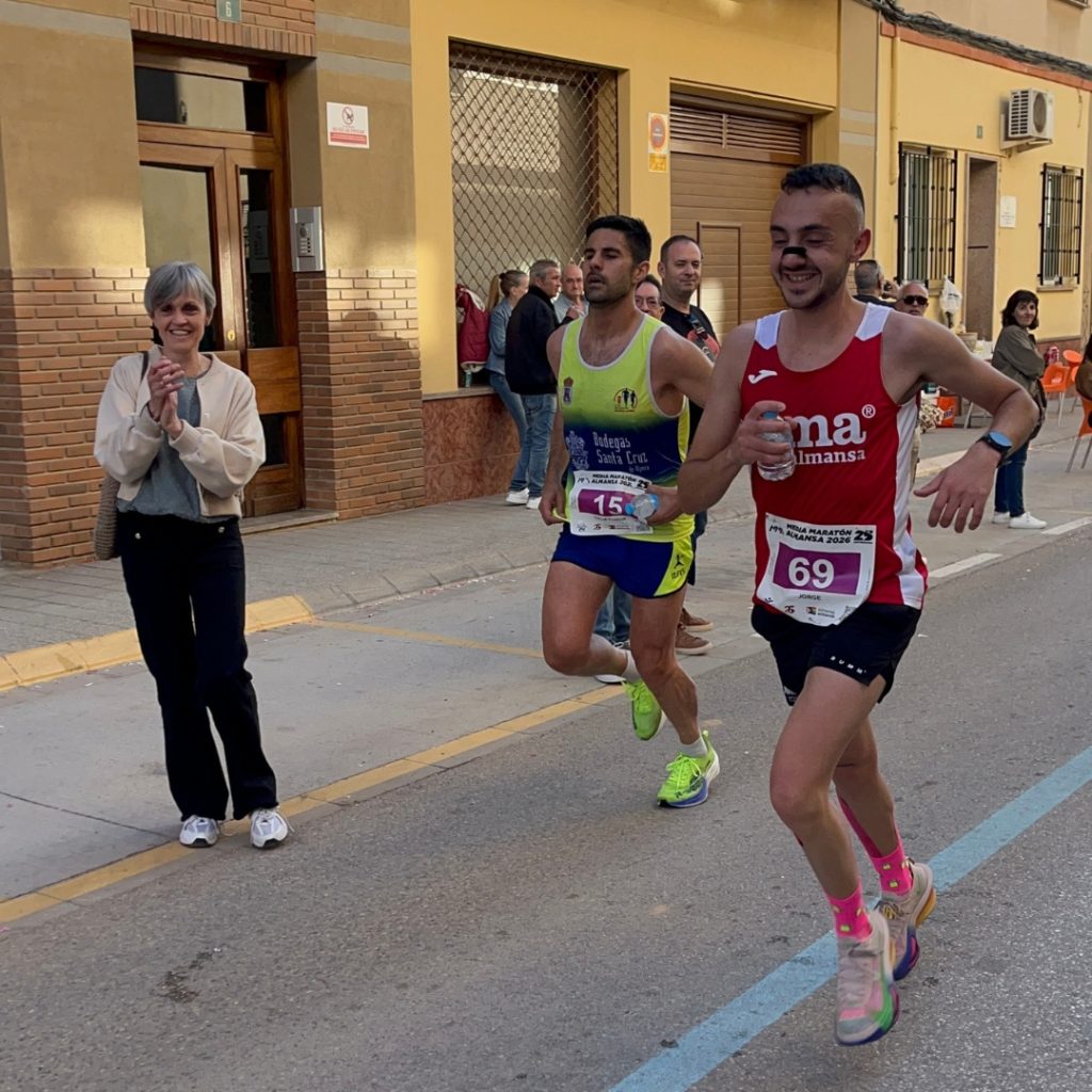 jorge García meda maratón Almansa