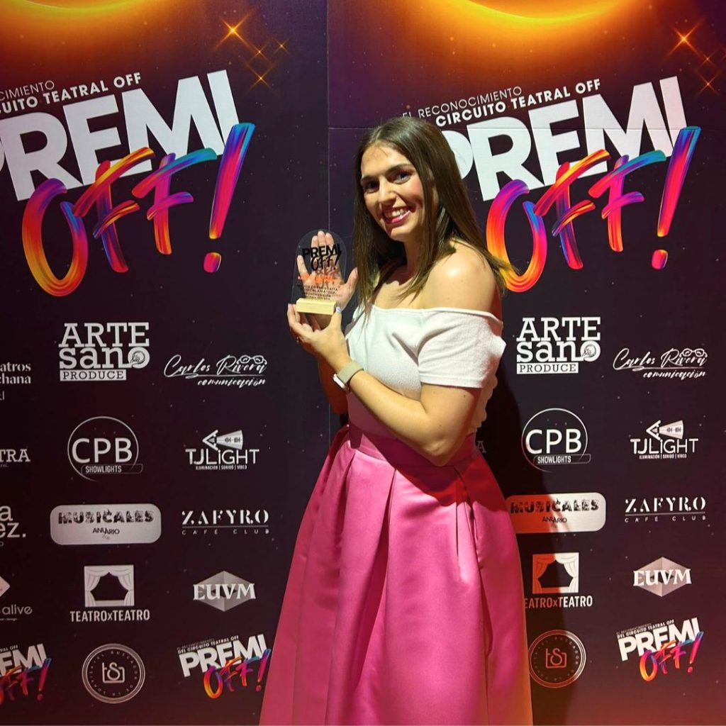 raquel escudero premioff mejor coregorafía