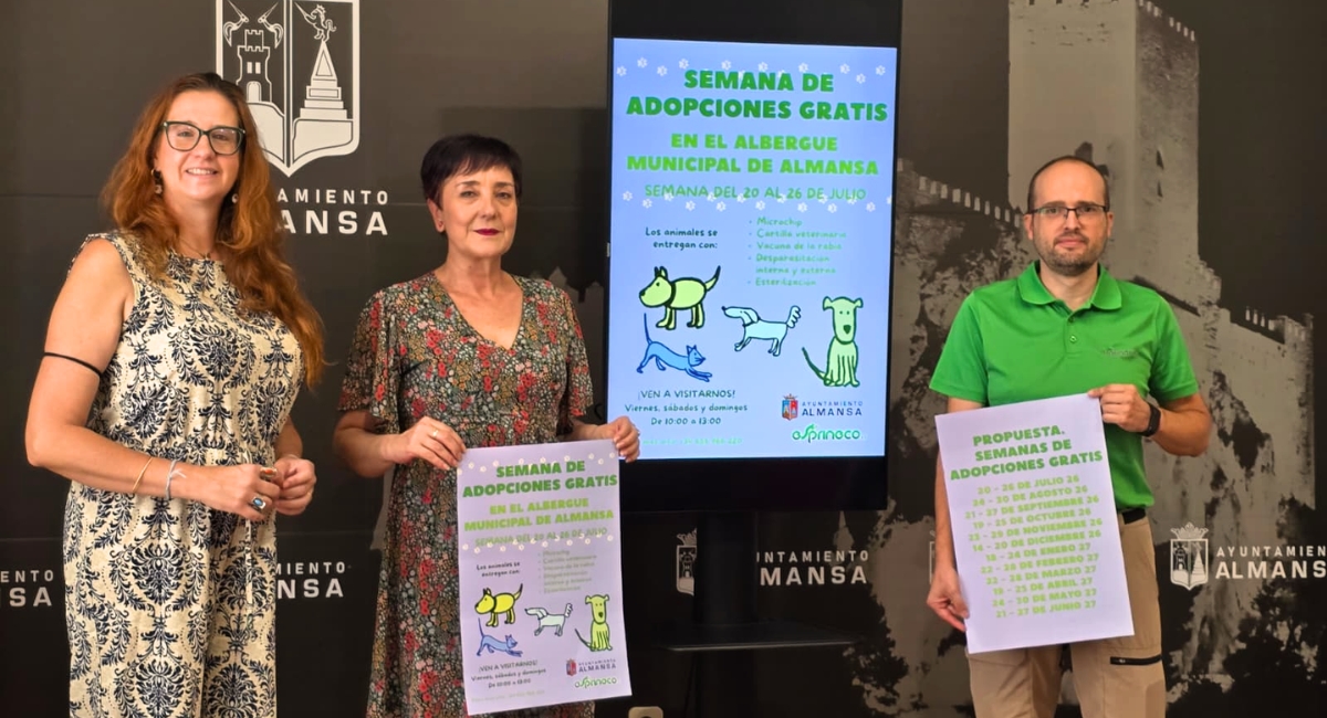semana adopciones gratuitas albergue