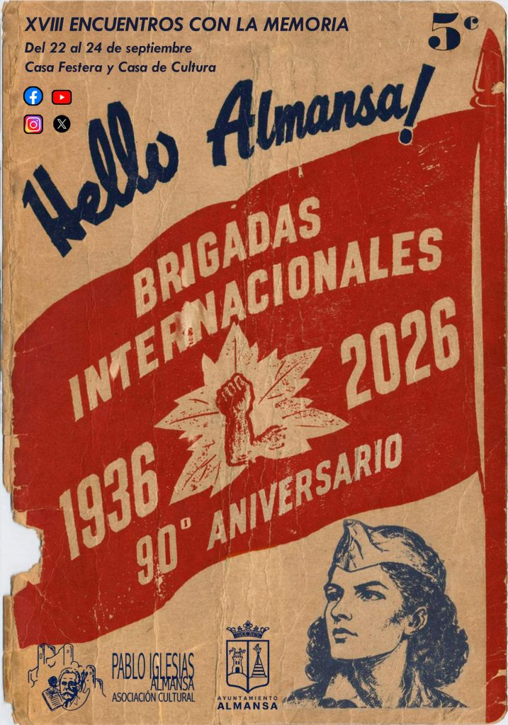 Cartel 2026 encuentros memoria