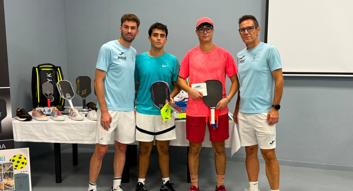 pickleball feria pablo javi campeones