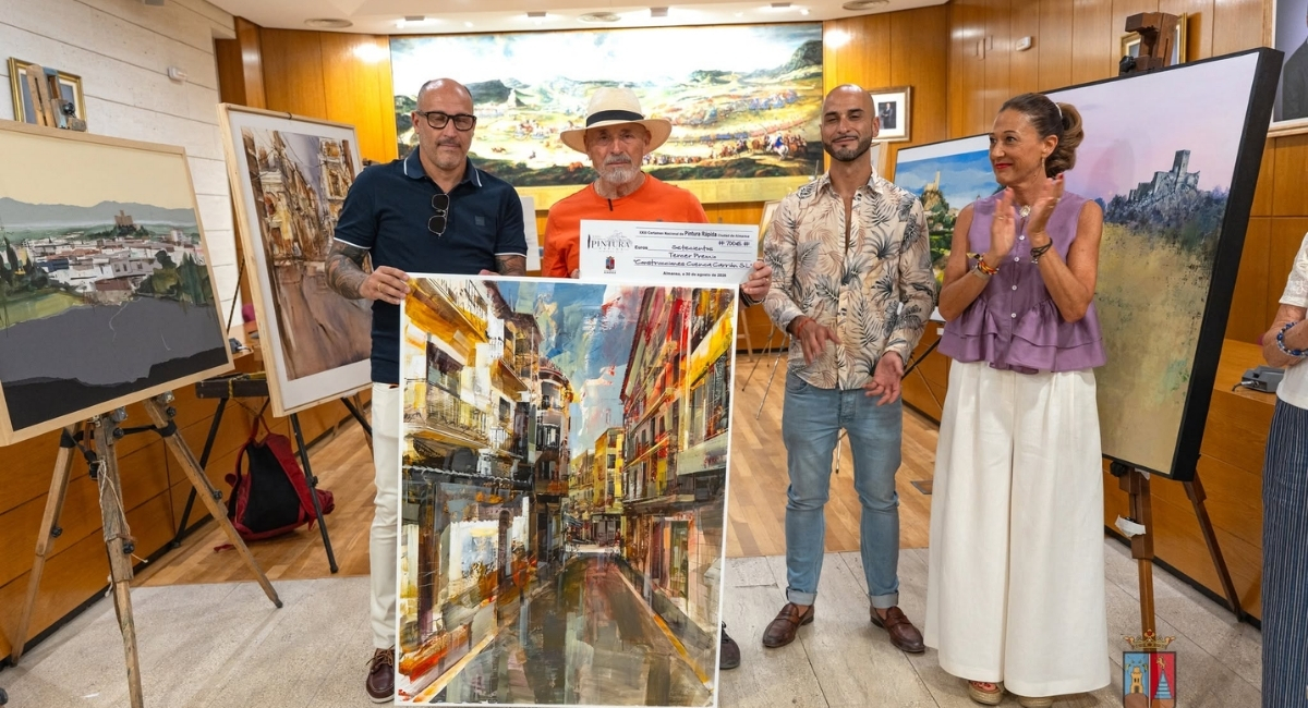 tercer premio certamen pintura rápida