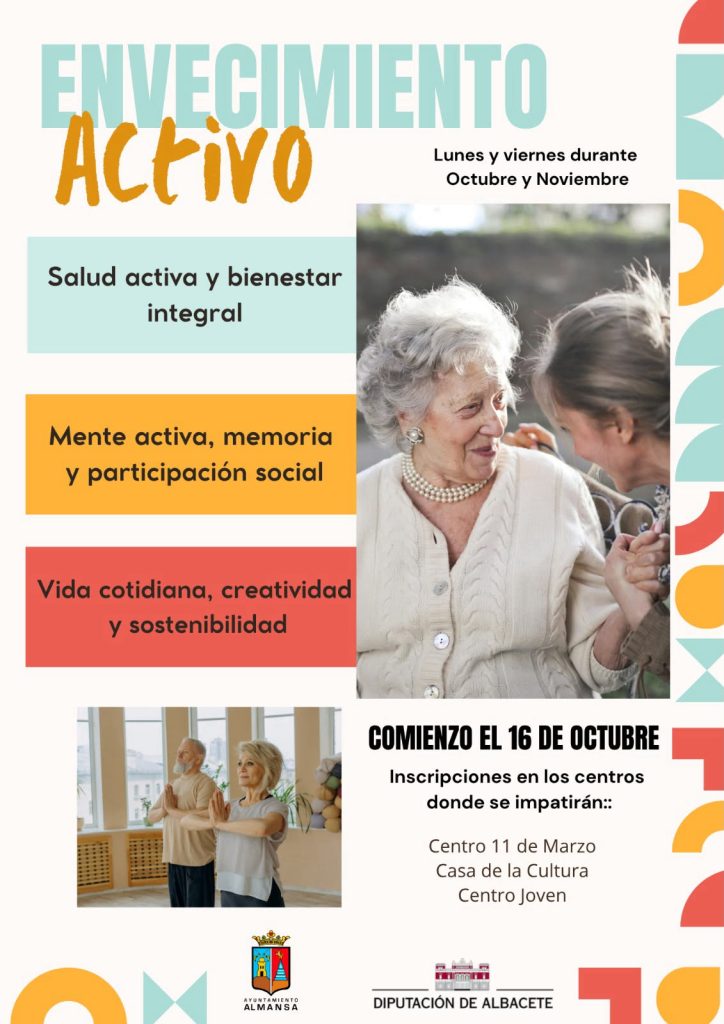 cartel envejecimiento activo
