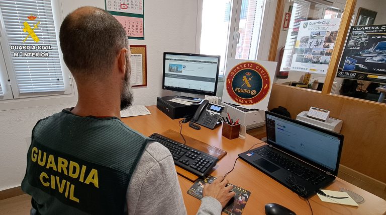 ciberestafa guardia civil Almansa