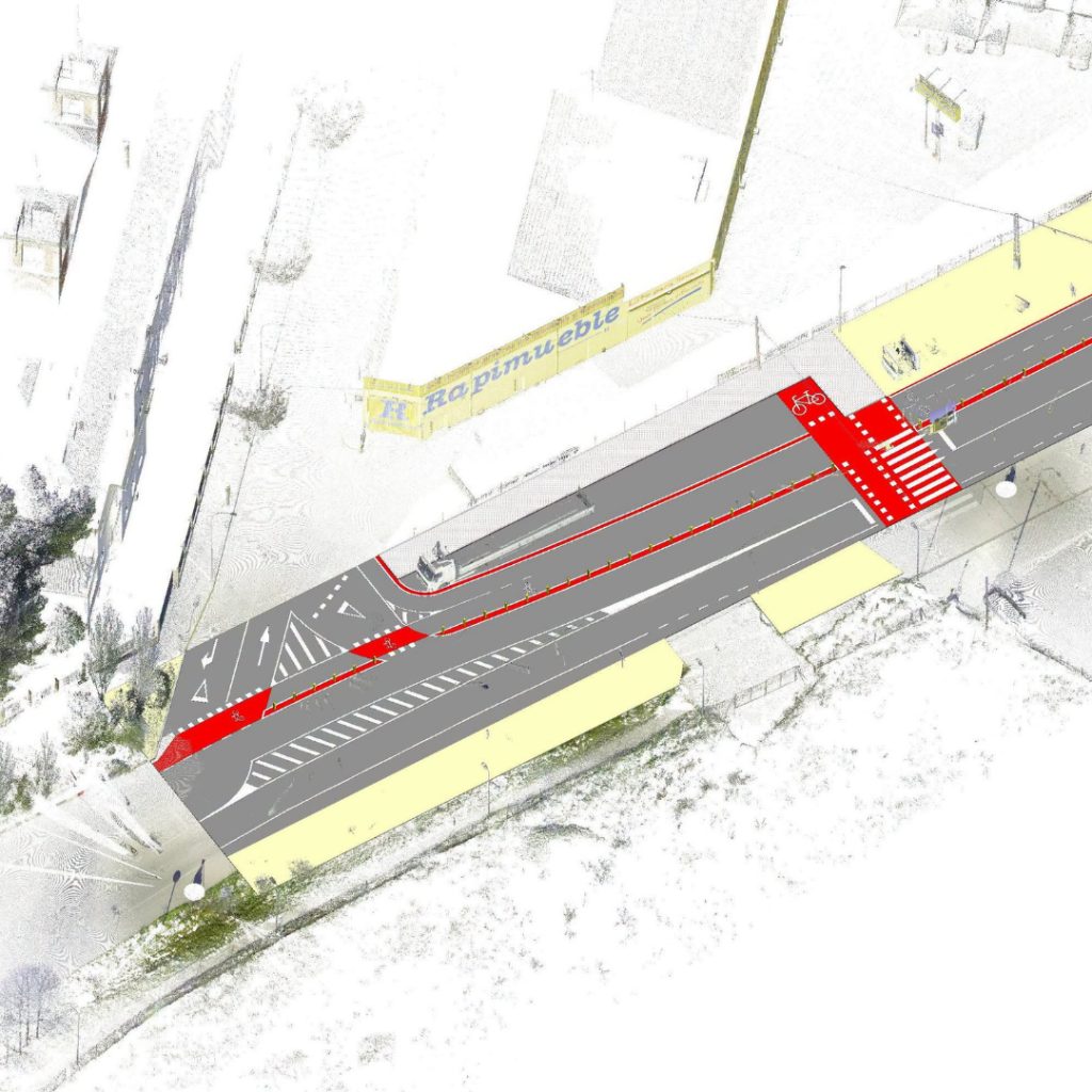 reasfaltado cirunvalación carril bici