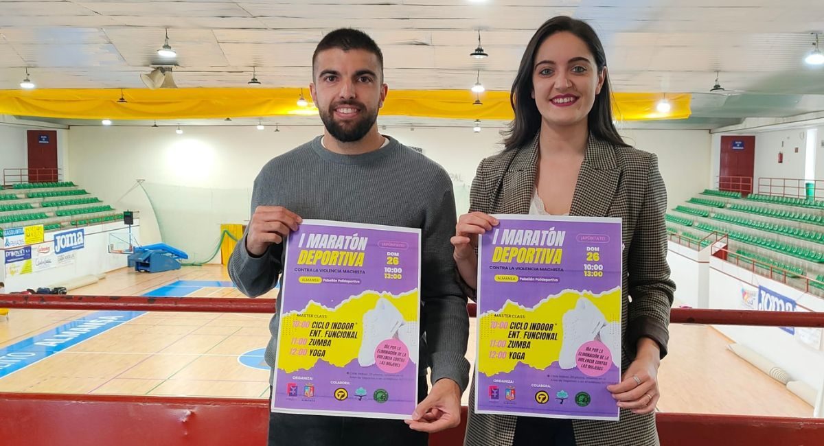 Maratón Deportiva contra la Violencia de Género en Almansa