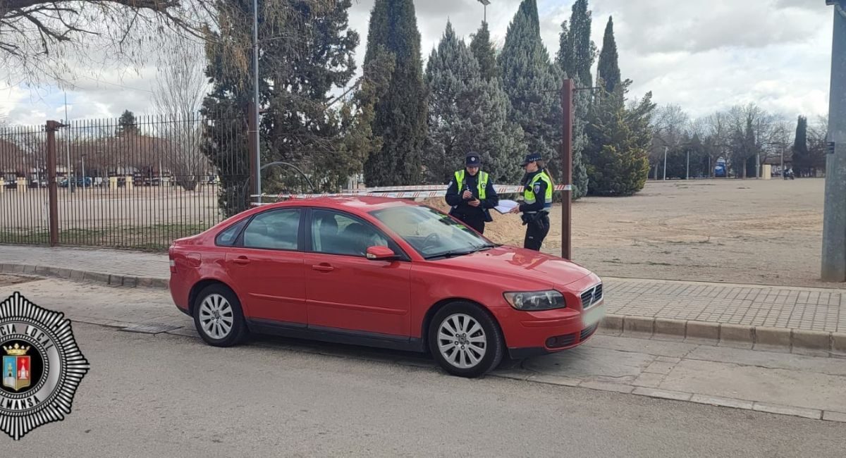 Policía Almansa controles tráfico