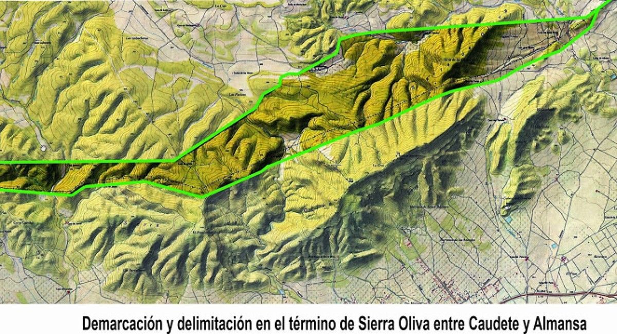 El polémico límite entre Almansa y Caudete