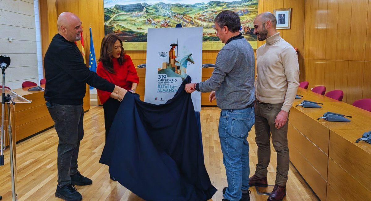 cartel batalla Almansa autor Xativa