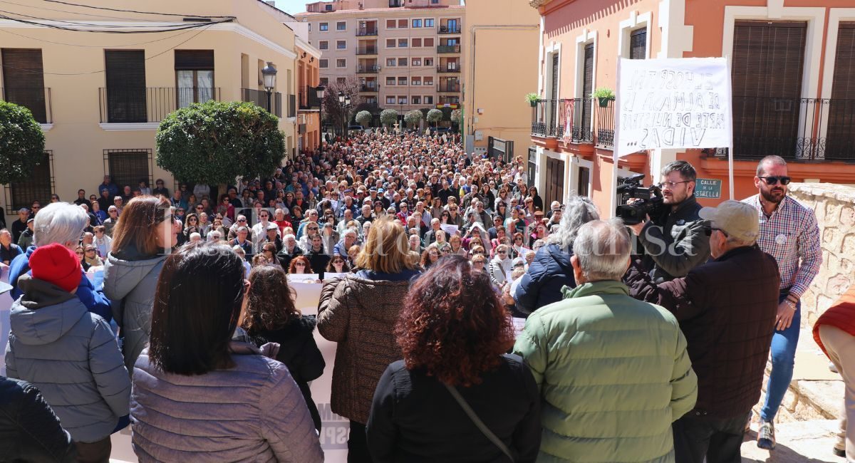 concentración hospital almansa gente