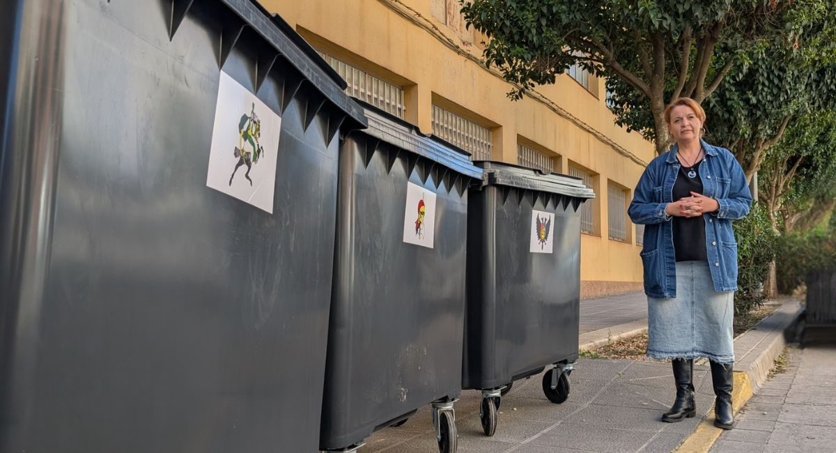 contenedores basura fiestas