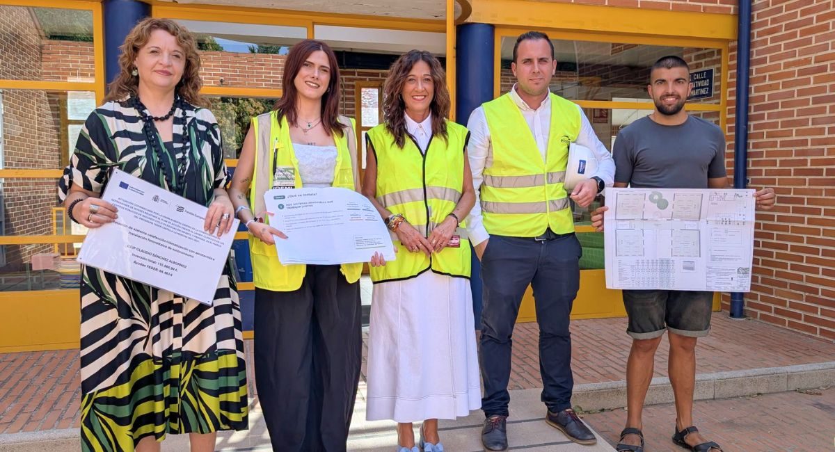 eficiencia energética colegio Almansa