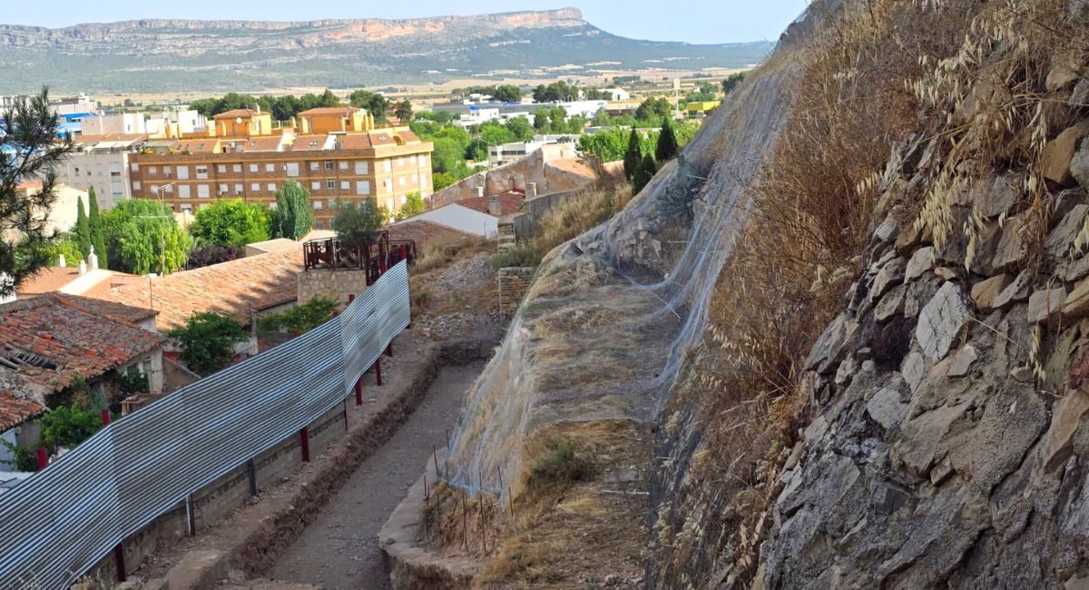 estado taludes castillo