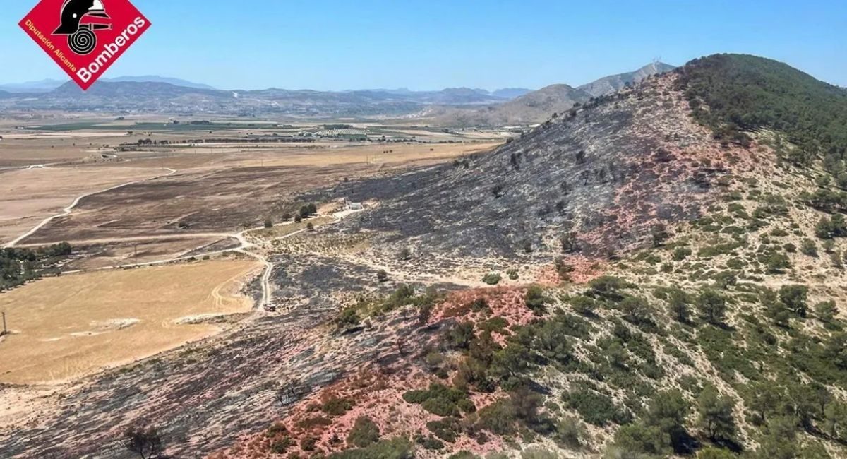 incendio Villena Almansa