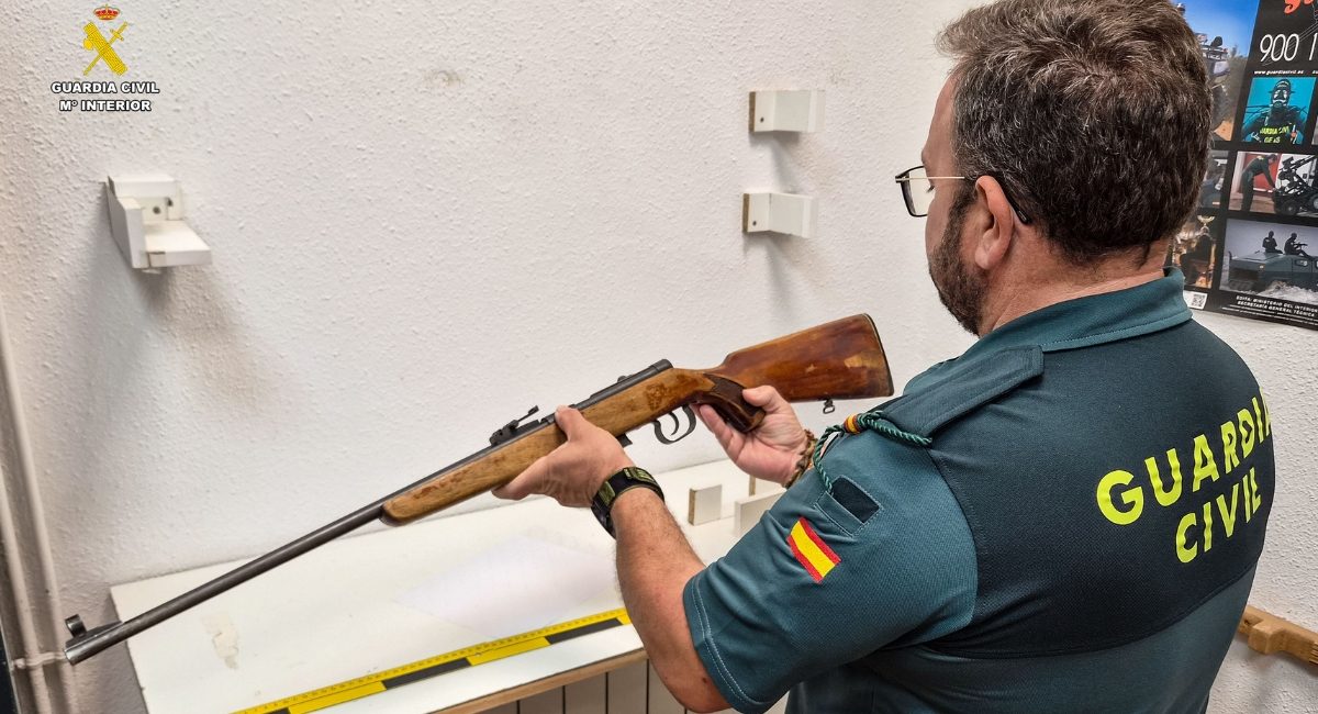 menores armas guardia civil