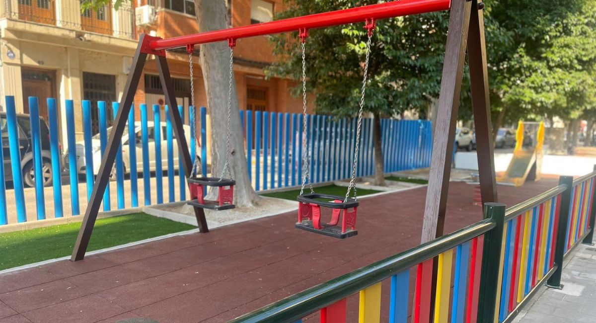 renovación parque calle mendizábal
