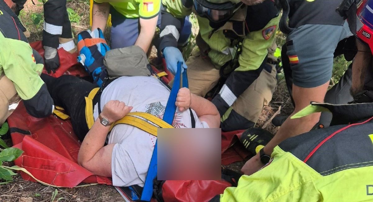 rescate senderista Yeste