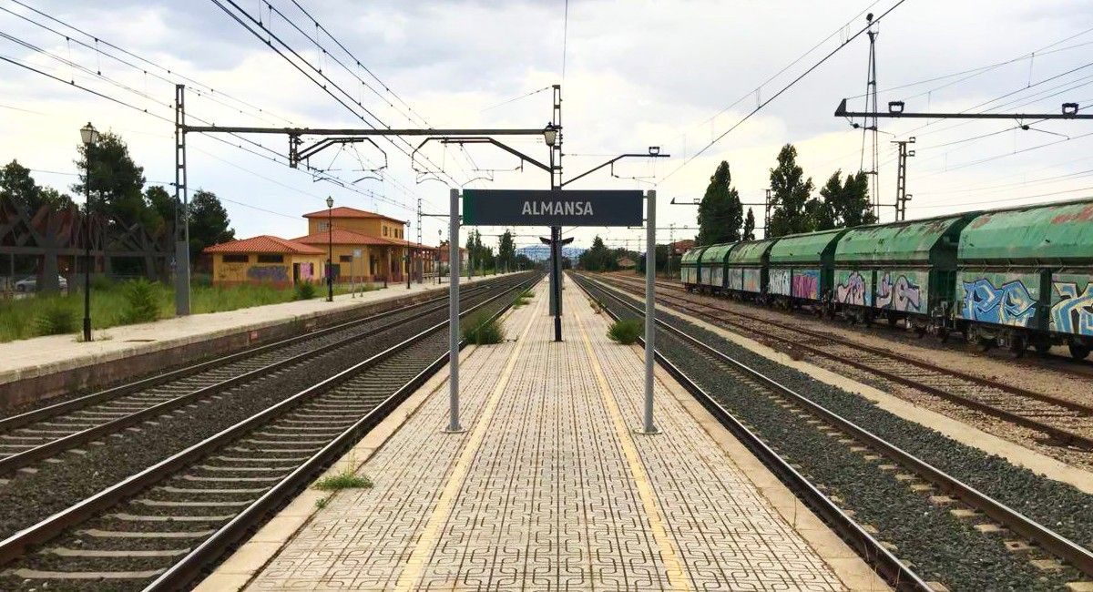 Estación de tren Renfe de Almansa